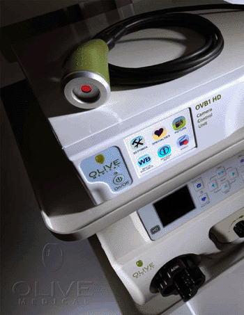 Image: The Olive Medical Camera Control Unit (Photo courtesy of Olive Medical). Image: The Olive Medical Camera Control Unit (Photo courtesy of Olive Medical).